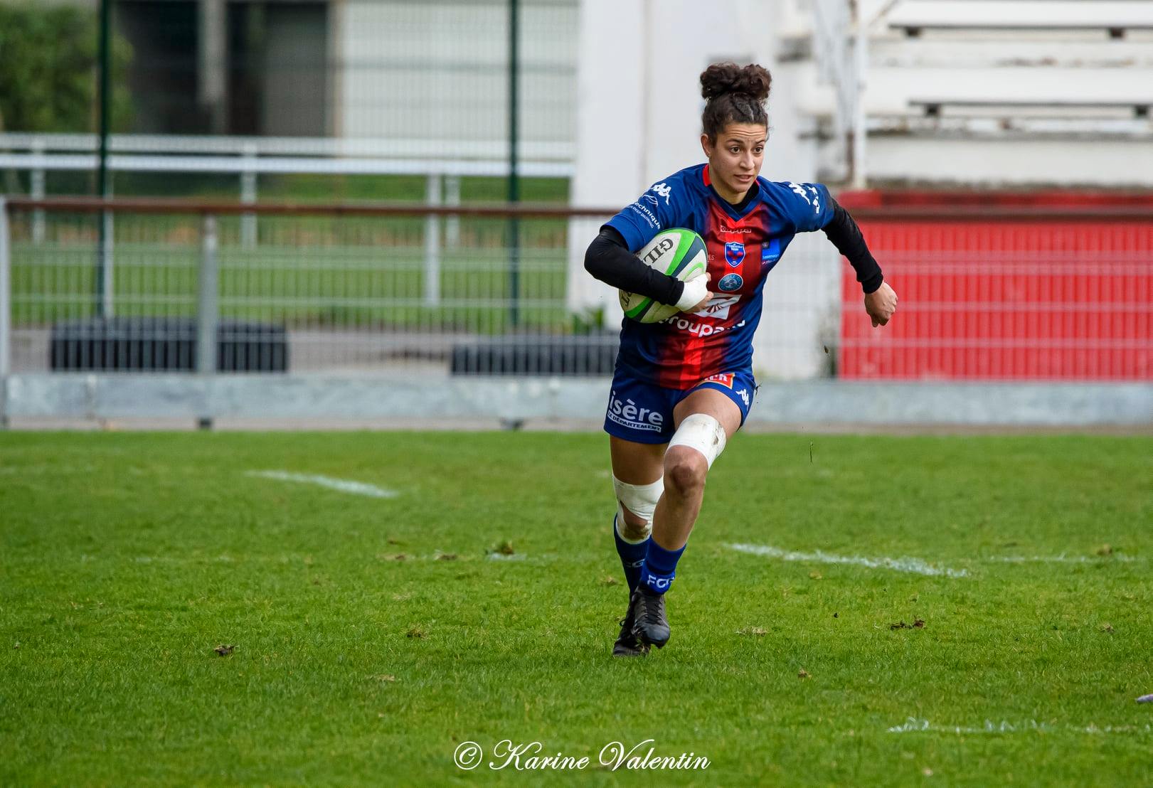Lison AGRIODOS -  FC Grenoble Rugby -  - Rugby -  (#GrenobleVsBobigny2021Mar) Photo by: Karine Valentin | Siuxy Sports 2021-03-15