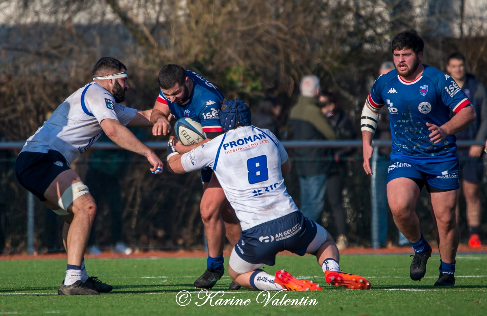  FC Grenoble Rugby - US Colomiers - Rugby - Espoirs - FC Grenoble Vs US Colomiers (#EspoirsFCGvsUSColomiers2022) Photo by: Karine Valentin | Siuxy Sports 2022-01-29