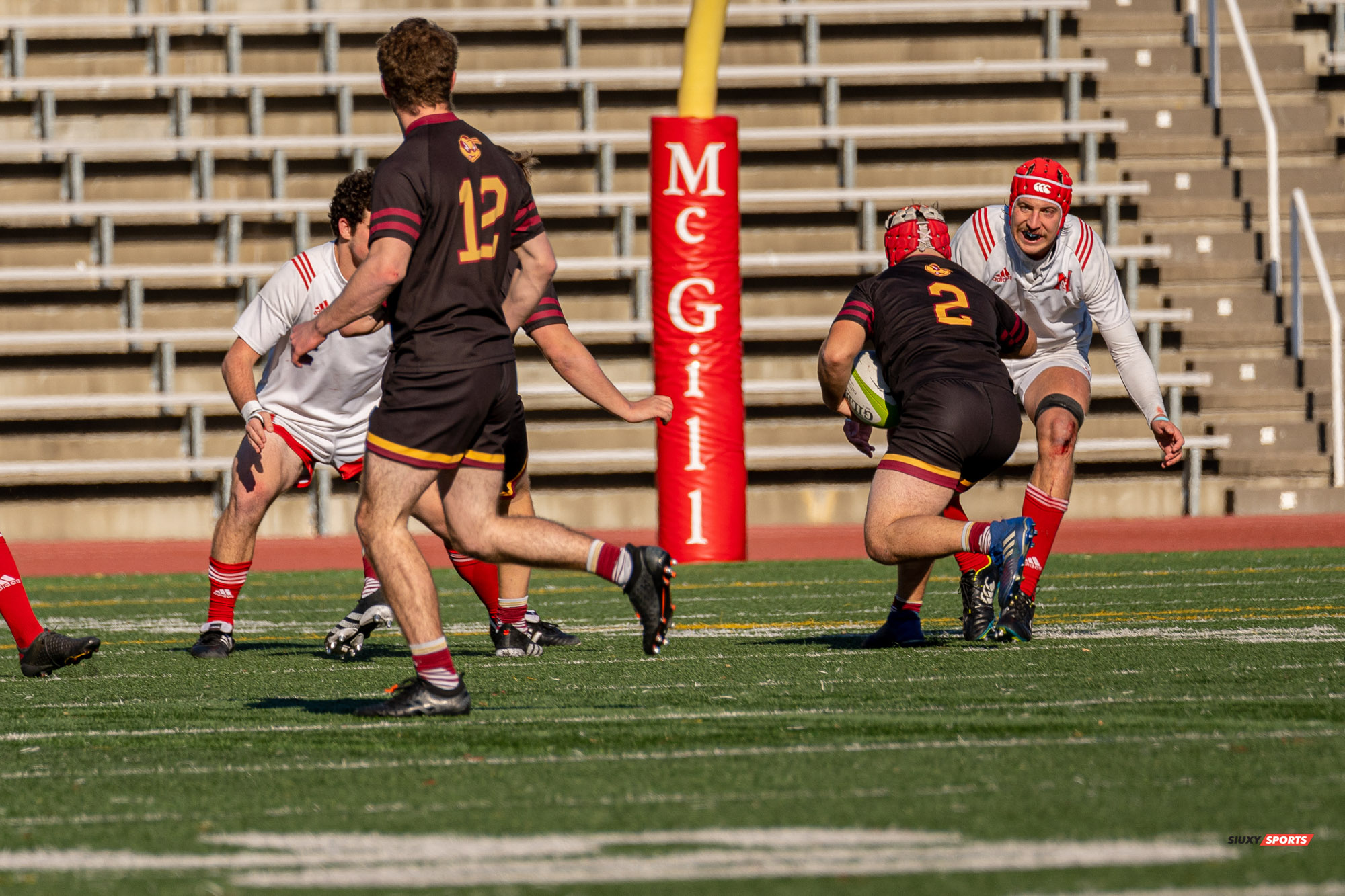 Karl HUNGER - Calvin MAZLOUM -  Université McGill - Université Concordia - Rugby -  (#McGillvsConcordiaFinalsM) Photo by:  | Siuxy Sports 2021-11-06