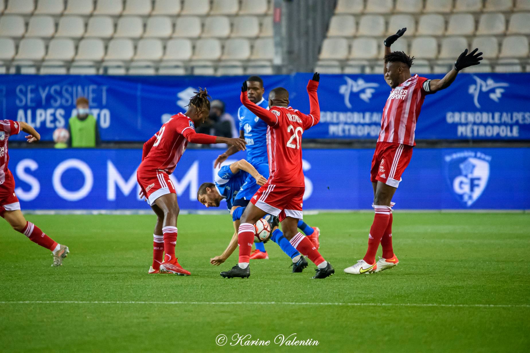  Grenoble Foot 38 - US du Littoral de Dunkerque - Soccer - GF38 vs USLD (#GF38vsUSLD2021nov) Photo by: Karine Valentin | Siuxy Sports 2021-11-06