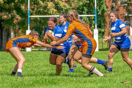 RSEQ RUGBY Fém- DAWSON (34) VS (10) ANDRÉ LAURENDEAU - REEL A