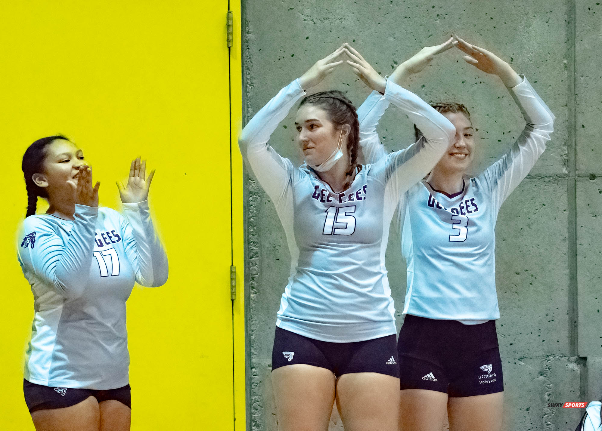  Université Ottawa -  - Volleyball -  (#VolleyUdeMvsUOttawaFW) Photo by:  | Siuxy Sports 2021-11-12