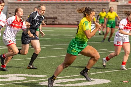 RSEQ - Rugby Fém - McGill U. (7) vs (25) Sherbrooke U. - Reel A1 - 1st half