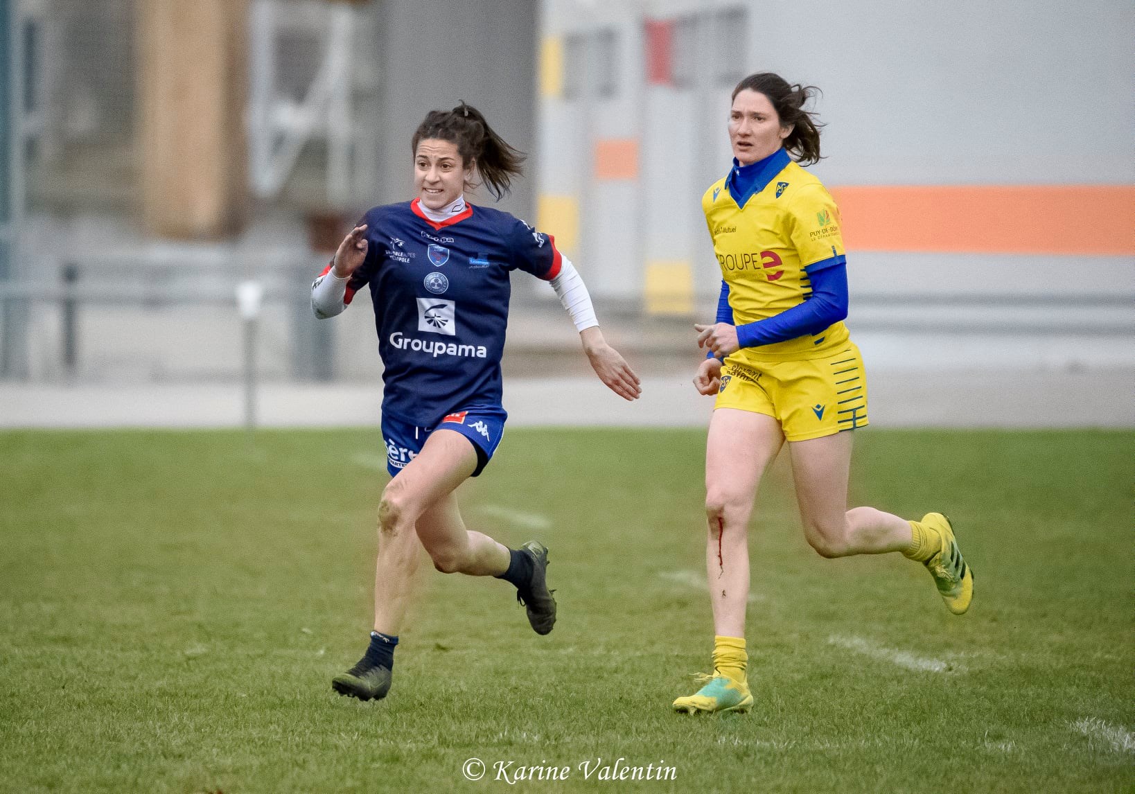 Lison AGRIODOS -  FC Grenoble Rugby - ASM Romagnat rugby féminin - Rugby - FC Grenoble VS ASM Romagnat (#GrenobleVsASMR2021jan) Photo by: Karine Valentin | Siuxy Sports 2021-01-24