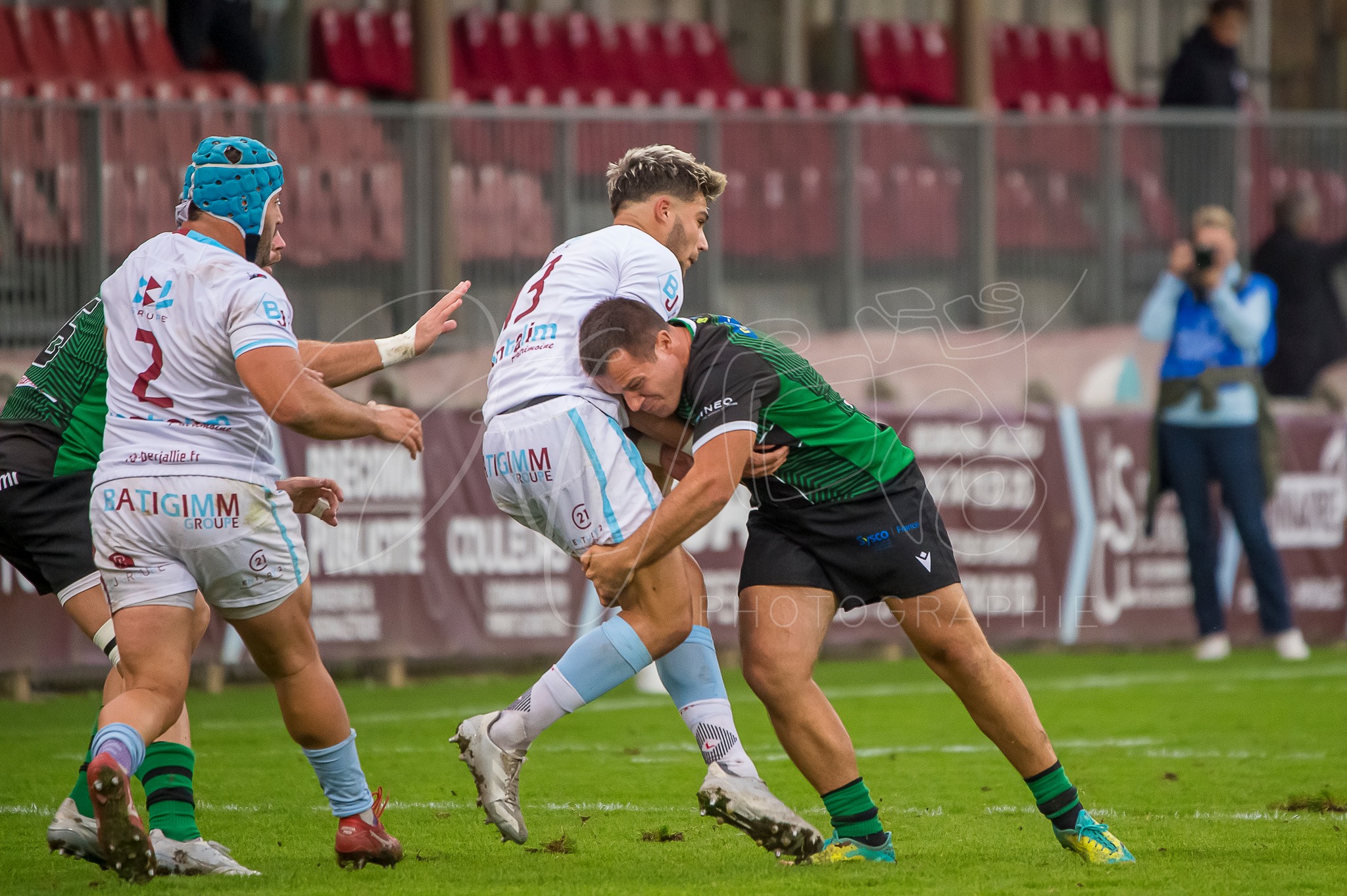  CS Bourgoin-Jallieu - RC Suresnes - Rugby - CSBJRC vs Suresnes - 2022 (#csbjrcsuresnes2022) Photo by: Karine Valentin | Siuxy Sports 2022-10-08