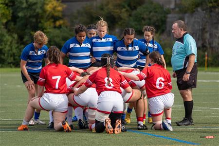 RSEQ Rugby Fem - U. de Montréal (70) vs (3) McGill - Reel A1 - 1er mi-temps