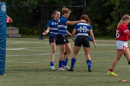 RSEQ Rugby Fem - U. de Montréal (70) vs (3) McGill - Reel A1 - 1er mi-temps