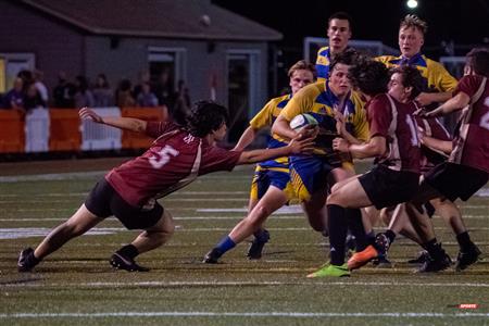 RSEQ RUGBY Masc - JOHN ABBOTT COLLEGE (62) VS (7) College Brébeuf - REEL A1