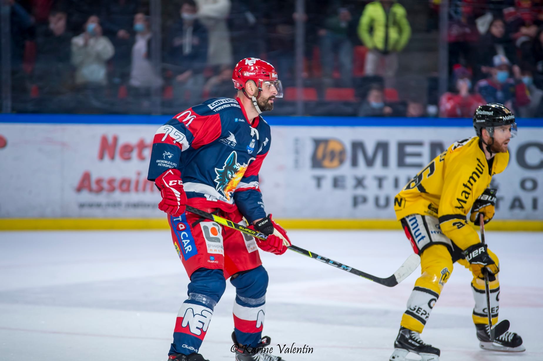  Grenoble - Rouen - Ice hockey - BDL Grenoble vs Rouen (#BDLvsDragons2022) Photo by: Karine Valentin | Siuxy Sports 2022-02-25