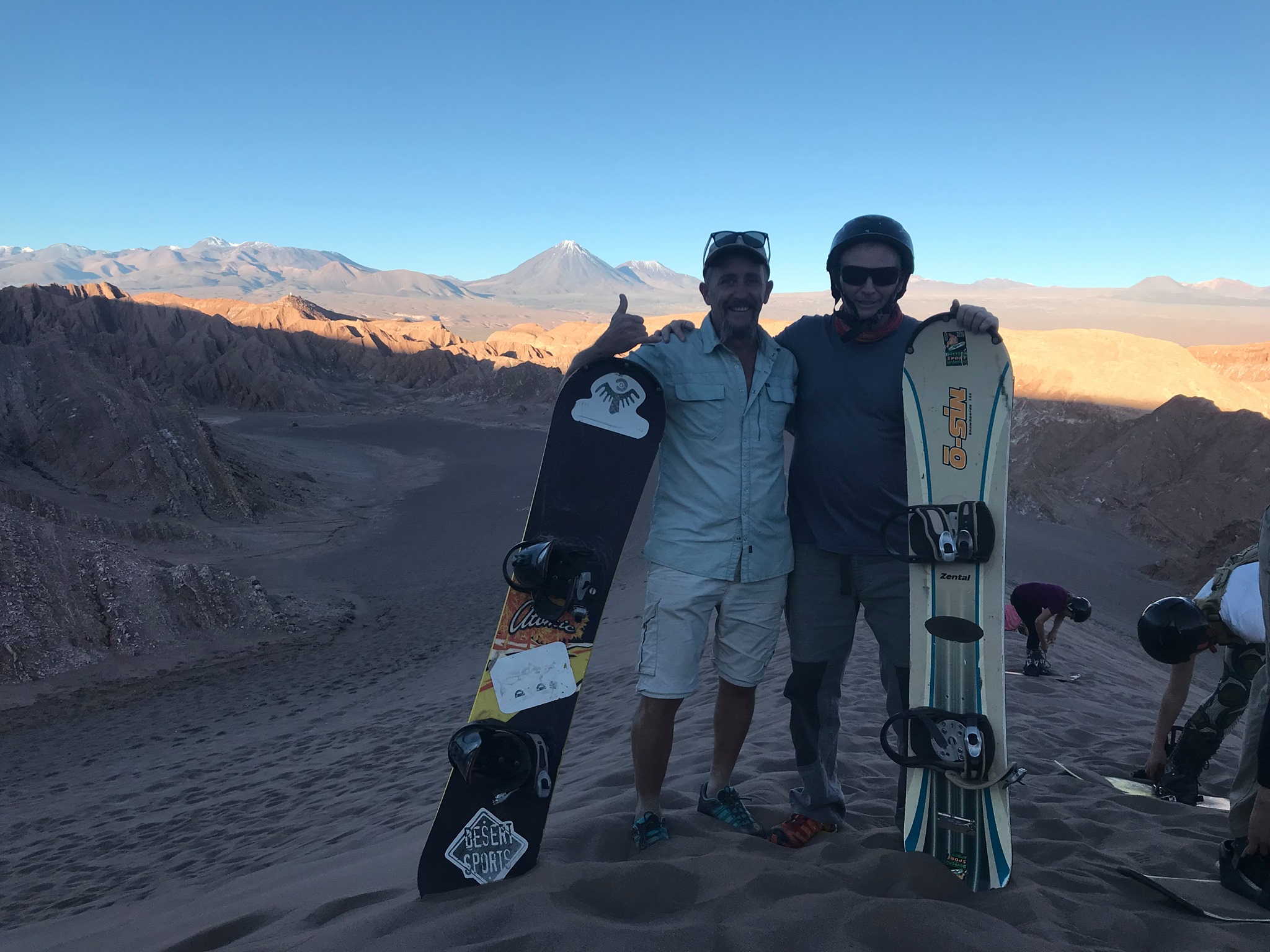 Javier CURUTCHET - Martin DEVOTO -   -  - Sandboarding - Javier y Martin, en Atacama () Photo by:  | Siuxy Sports 2019-06-12