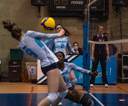 Université de Montréal vs Université du Québec à Montréal - Volleyball Fém