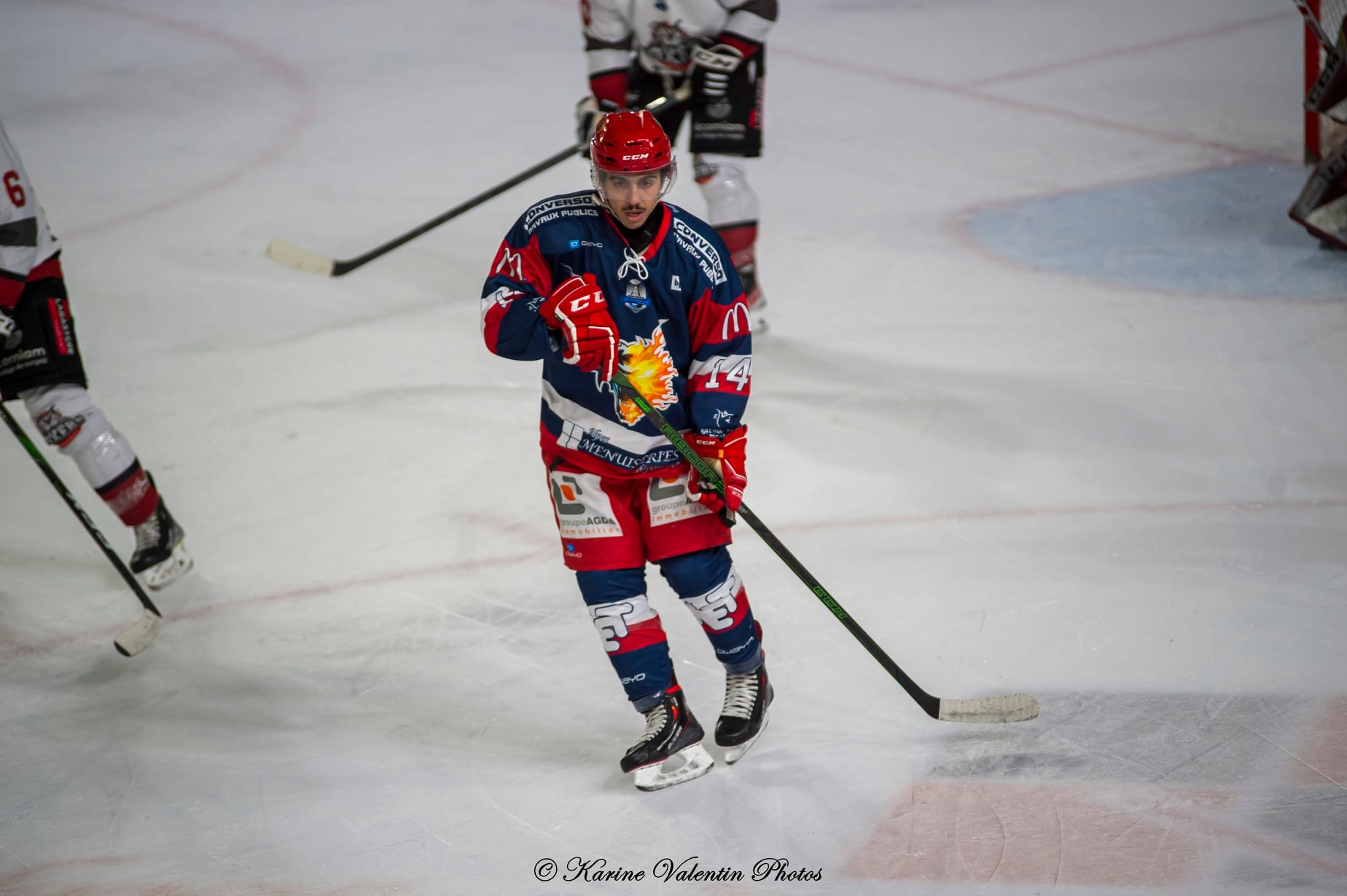  Grenoble - Bordeaux - Ice hockey - Playoffs Hockey - Grenoble (5) vs Bordeaux (0) (#BDLvsBoxers2022) Photo by: Karine Valentin | Siuxy Sports 2022-03-12