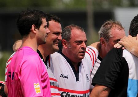 Areco vs RON XV (Centro Naval) - Primer Encuentro de Veteranos en Areco con Vaquillona c/ Cuero 2014