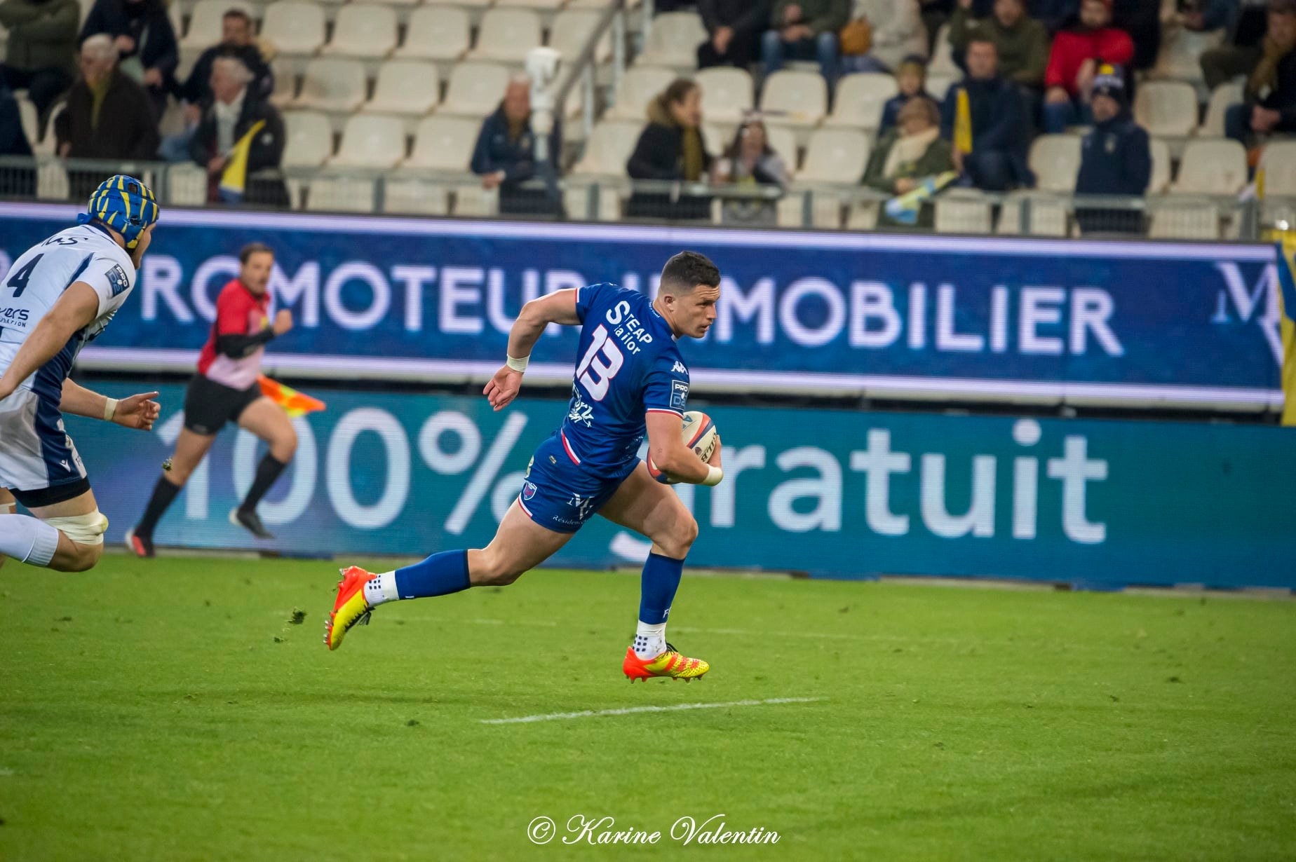 Adrien SEGURET -  FC Grenoble Rugby - USON Nevers - Rugby - FC Grenoble Rugby (34) vs USON Nevers (10) - 2022 (#FCGvsUSON2022) Photo by: Karine Valentin | Siuxy Sports 2022-03-04