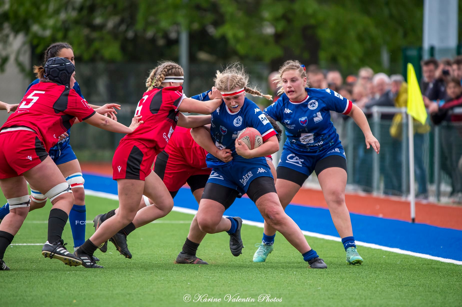 FC Grenoble Rugby - Lyon Olympique Universitaire - Rugby - U18 FCG Amazones (52) vs (0) LOU (#U18AmazonesVsLOU) Photo by: Karine Valentin | Siuxy Sports 2022-04-23
