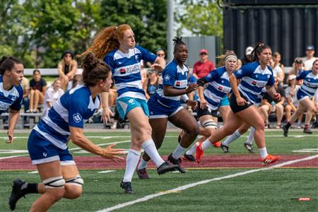 RUGBY QUÉBEC (96) VS (0) ONTARIO BLUES - RUGBY FÉMININ XV SR - Reel A1