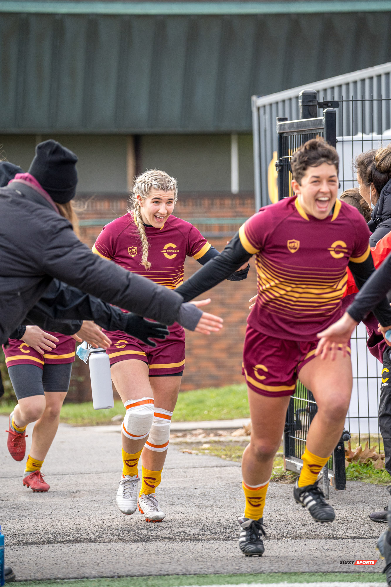 Lara DE SANTIS - Emma GALLAGHER -   -  - Rugby -  () Photo by:  | Siuxy Sports 2021-10-30