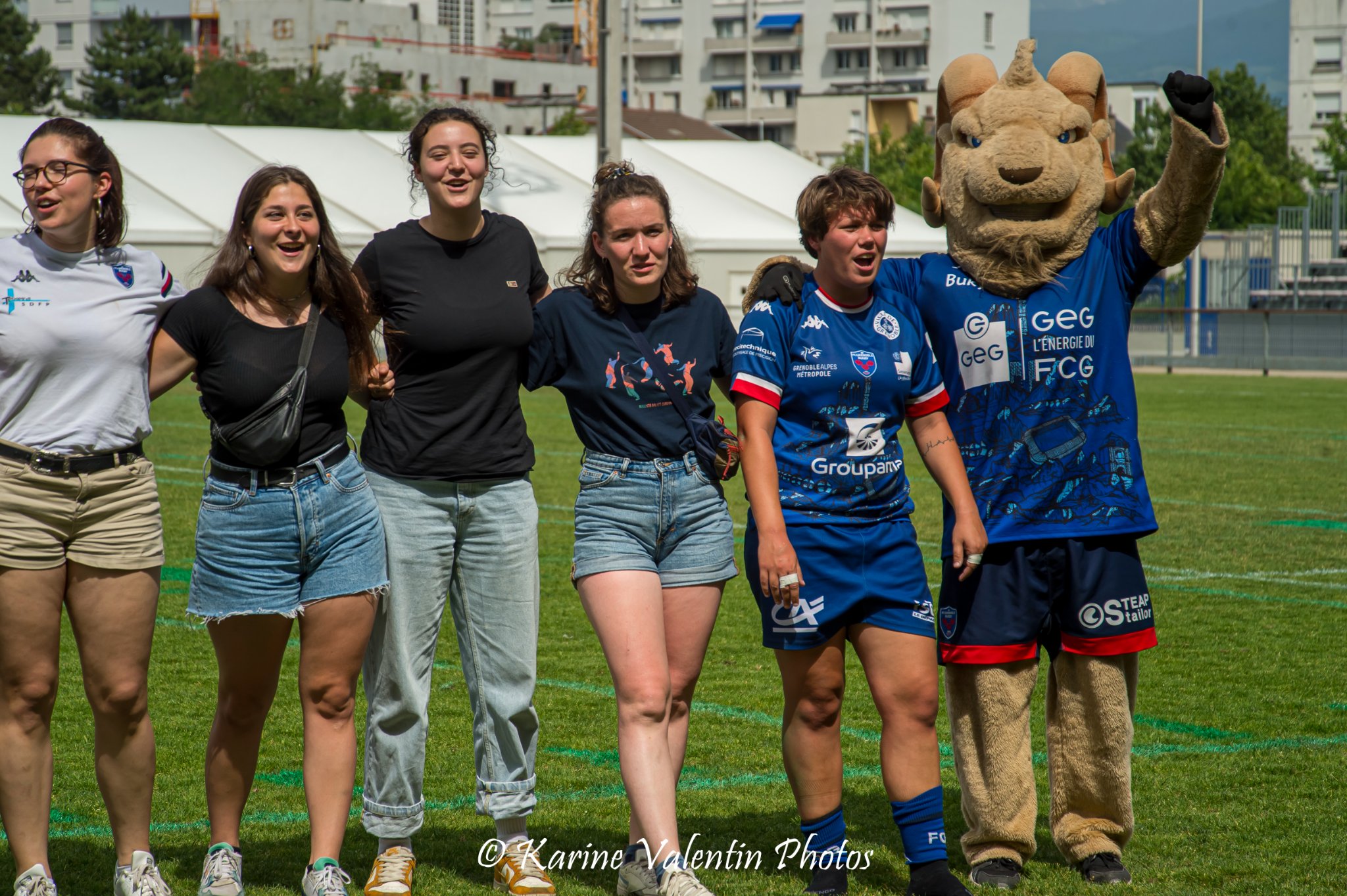  FC Grenoble Rugby - Lille Métropole Rugby Club Villeneuvois - Rugby - FCG Amazones (24) vs (19) LMRCV - 1/4 de finale Fed 1  (#AmazonesVsLMRCV2022) Photo by: Karine Valentin | Siuxy Sports 2022-05-21
