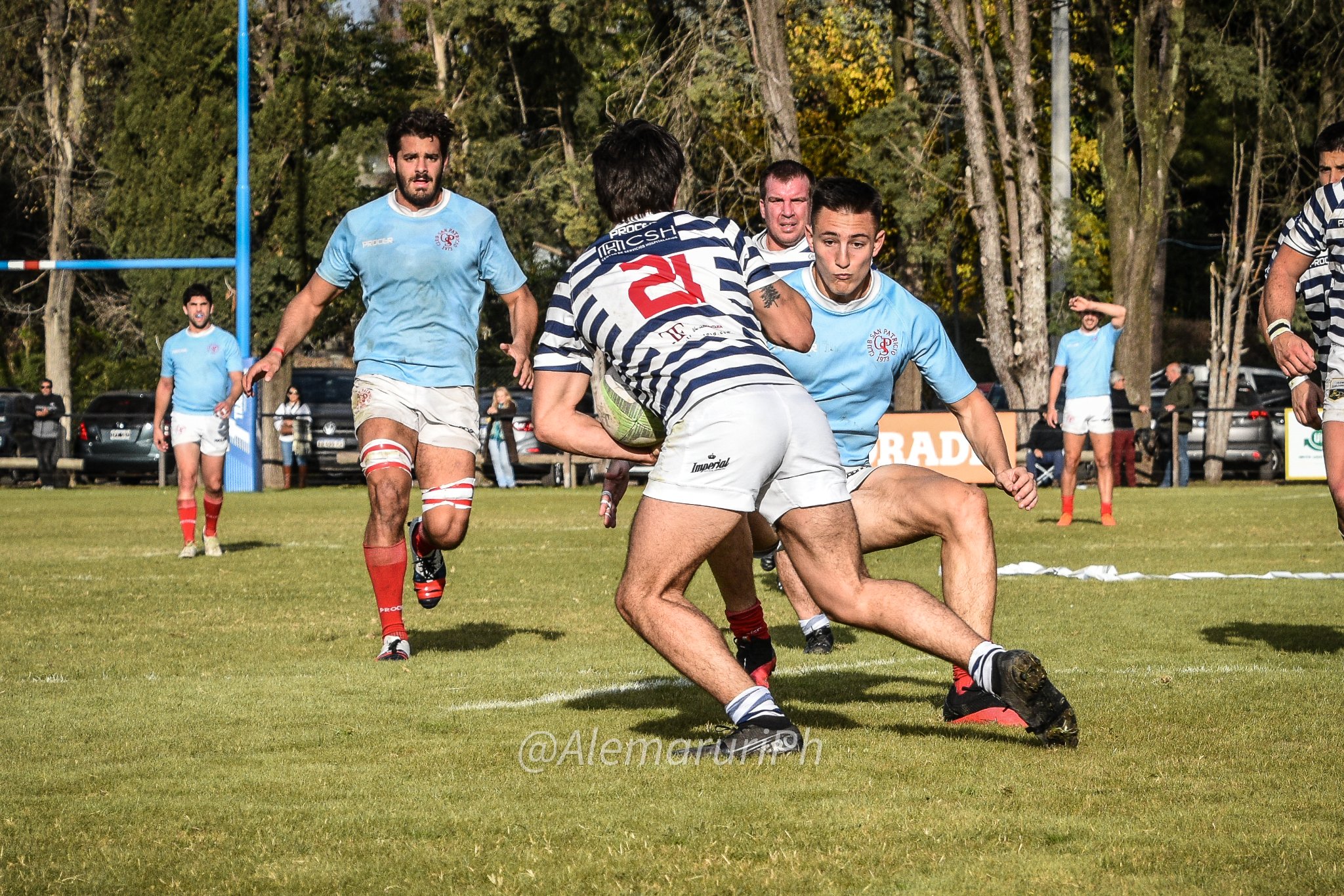  San Patricio - Club San Carlos - Rugby - San Patricio (25) vs (16) San Carlos - URBA - Primera (#SanPaSanCar2022Prim) Photo by: Alejandra Maruri | Siuxy Sports 2022-06-04