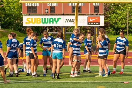 RUGBY QUÉBEC (96) VS (0) ONTARIO BLUES - RUGBY FÉMININ XV SR - Post Match - Reel C
