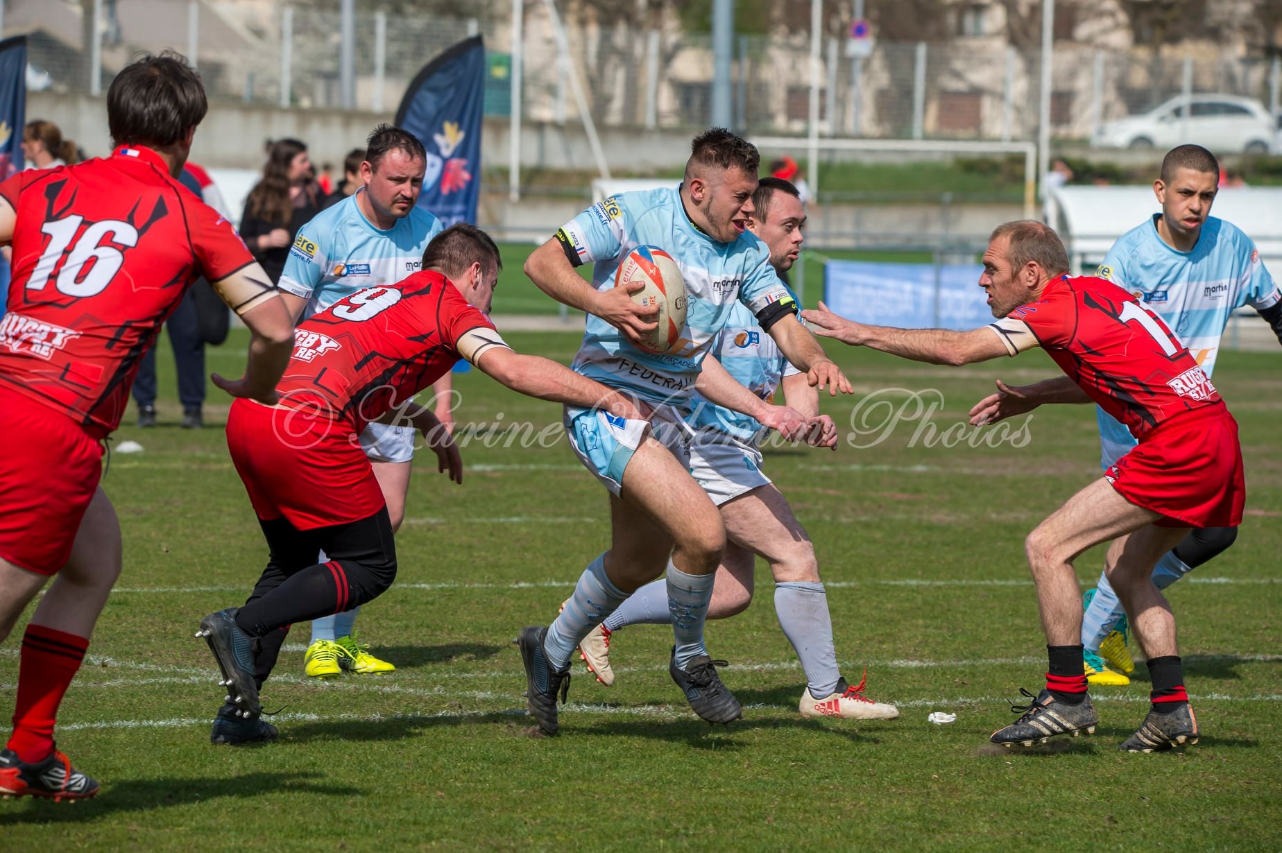  Club Auvergne Rugby Adapte - CS Vienne - Mixed Ability Rugby - Tournoi Interdépartemental Sport Adapté (Rugby) 2022 - CLARA vs CS Vienne Rugby (#CLARAvsCSVR2022) Photo by: Karine Valentin | Siuxy Sports 2022-03-19