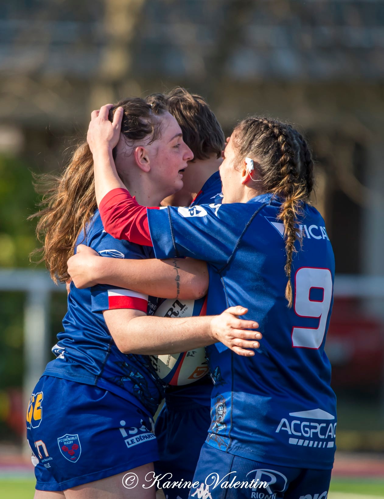  FC Grenoble Rugby - Stade Olympique de Chambéry rugby - Rugby - FC Grenoble (76-7) SOC Rugby - Féd1 (#AmazonesVsSOC2022) Photo by: Karine Valentin | Siuxy Sports 2022-02-27