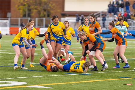RSEQ - Rugby Fem - John Abbott (55) vs (12) André Laurendeau - Finals - Reel A2