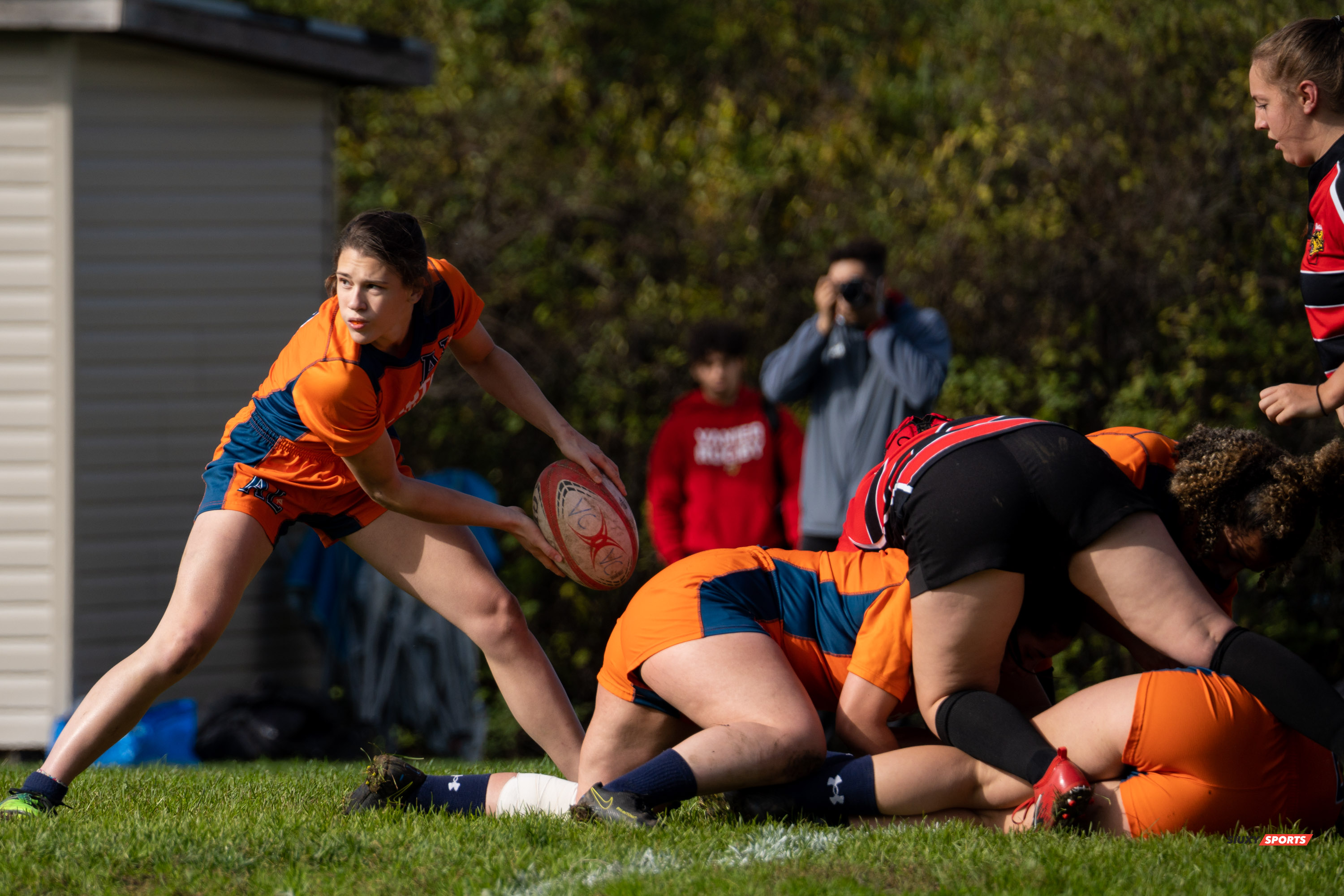 Flavie ALLAIRE -  Cégep Vanier - Cégep André Laurendeau - Rugby -  (#VanierVsAL2021F) Photo by:  | Siuxy Sports 2021-10-24