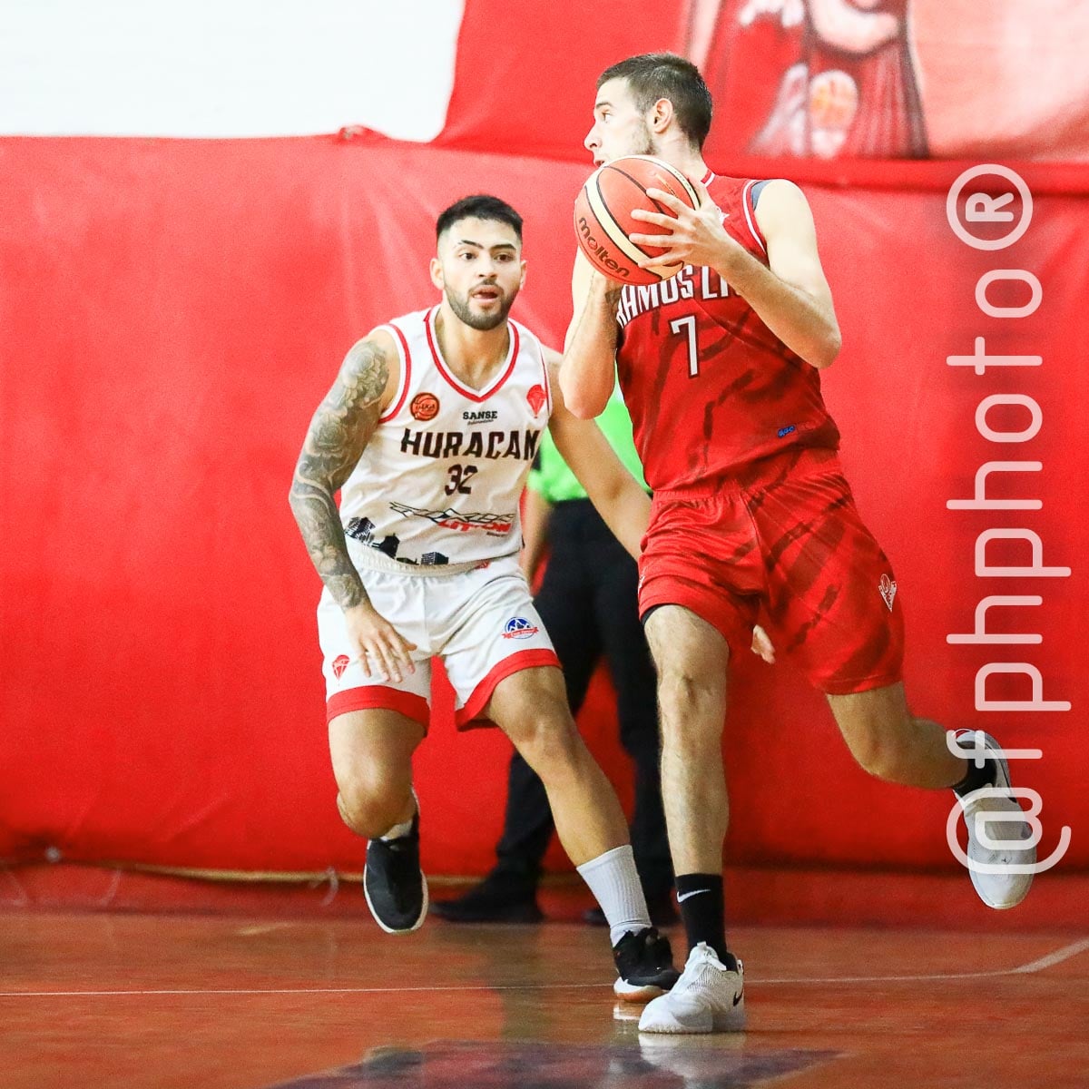 Santiago YASKULKA -  Ramos Mejía Lawn Tennis Club - Centro Deportivo Huracán de San Justo - Basketball - Ramos Mejia Lawn Tenis Club (83) Vs (54) Huracan de San Justo - 2022 - Liga Federal (#RMLTCVSHSJ2022fed) Photo by: Alan Roy Bahamonde | Siuxy Sports 2022-04-12