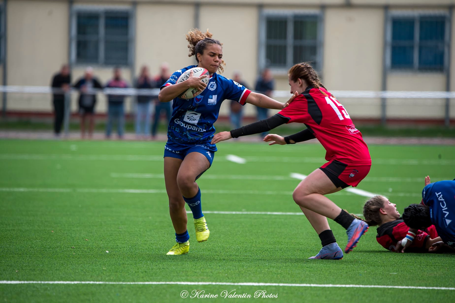  FC Grenoble Rugby - Lyon Olympique Universitaire - Rugby - U18 FCG Amazones (52) vs (0) LOU (#U18AmazonesVsLOU) Photo by: Karine Valentin | Siuxy Sports 2022-04-23