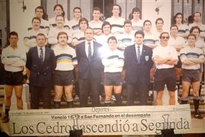 Los Cedros ascendio a Segunda