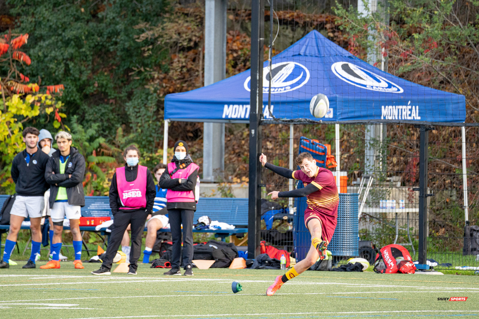 Arthur DU CHAFFAUT -  Université Concordia -  - Rugby -  (#UdeMvsConcordia2021M) Photo by:  | Siuxy Sports 2021-10-23