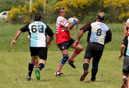 Areco vs RON XV (Centro Naval) - Primer Encuentro de Veteranos en Areco con Vaquillona c/ Cuero 2014