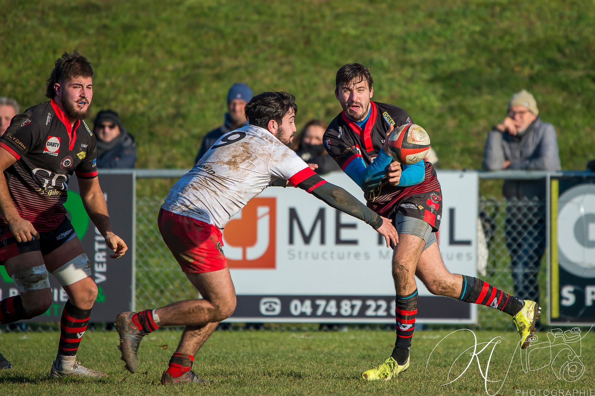  Bièvre Saint-Geoirs RC - Sporting Club Royannais - Rugby - Bièvre SG RC (16) vs (10) SC Royannais (#BIESCR2022) Photo by: Karine Valentin | Siuxy Sports 2022-12-18