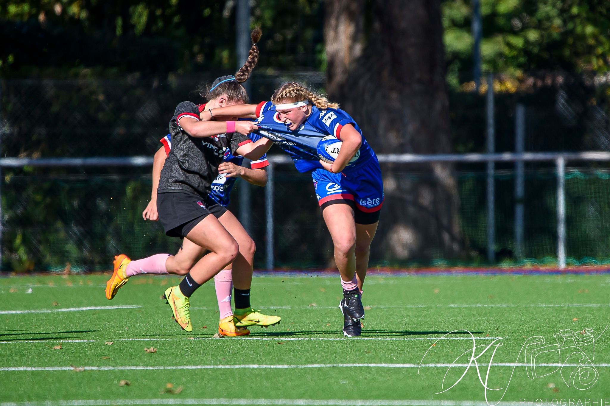  FC Grenoble Rugby - Lyon Olympique Universitaire - Rugby - Match Amical U18 - FCG Amazones vs LOU (#U18FCGLOU2022) Photo by: Karine Valentin | Siuxy Sports 2022-10-22