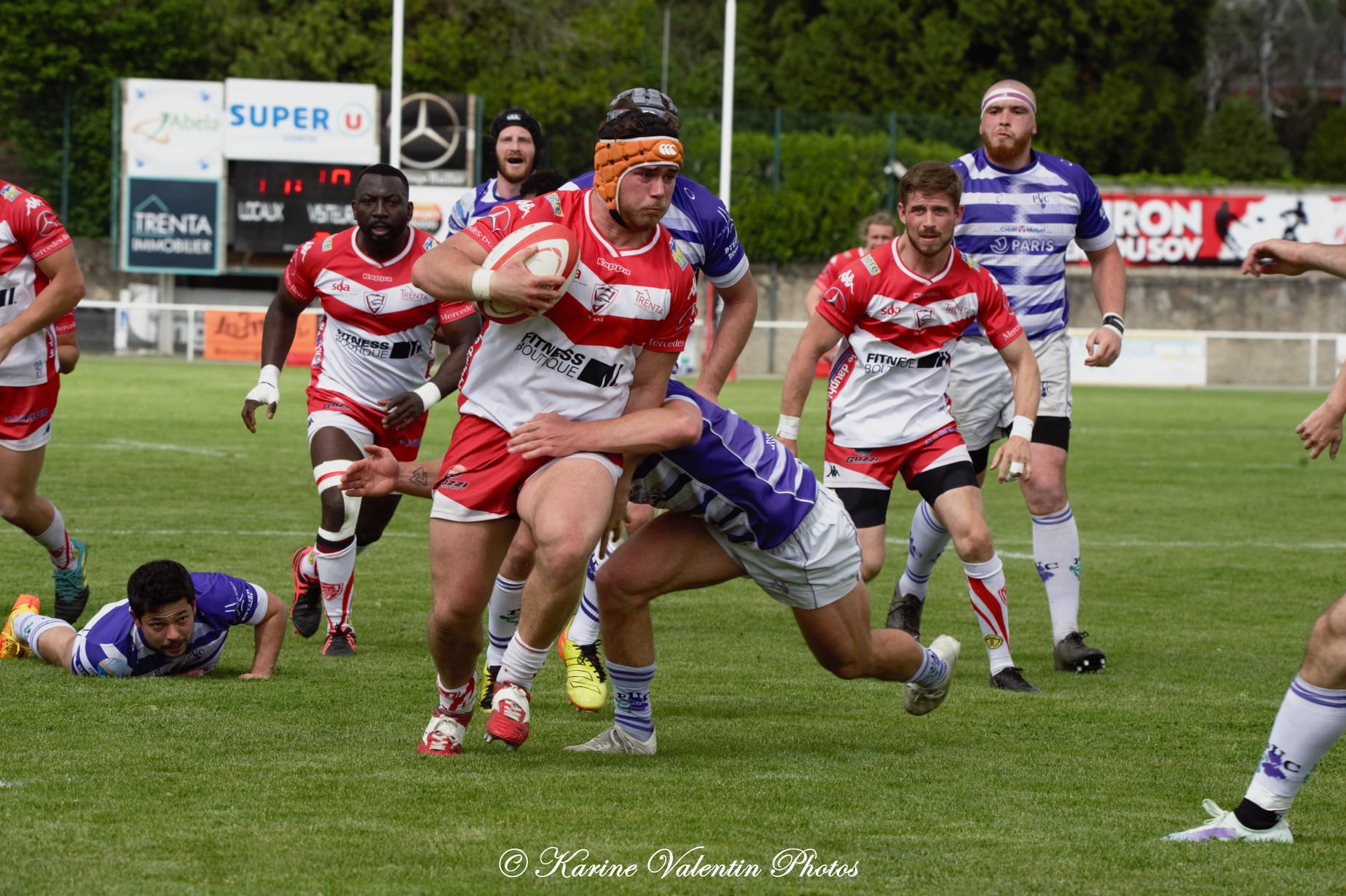  Stade Olympique Voironnais - Paris Université Club - Rugby - SOV (12) vs (47) PUC (#SOVPUC2022) Photo by: Karine Valentin | Siuxy Sports 2022-05-08