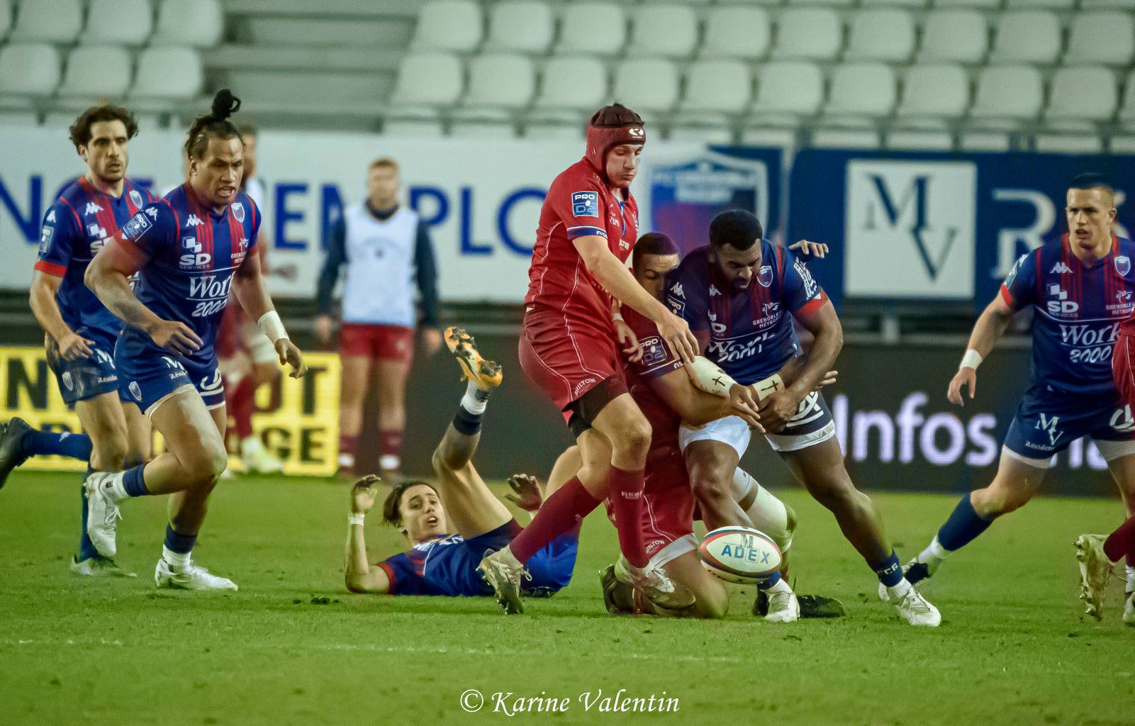  FC Grenoble Rugby - AS Béziers Hérault - Rugby - FC Grenoble VS ASBH (#GrenobleASBH2021jan) Photo by: Karine Valentin | Siuxy Sports 2021-01-29