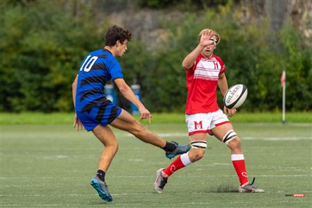 RSEQ Rugby Masc - U. de Montréal (10) vs (34) McGill - Reel A2 - 2ème mi-temps