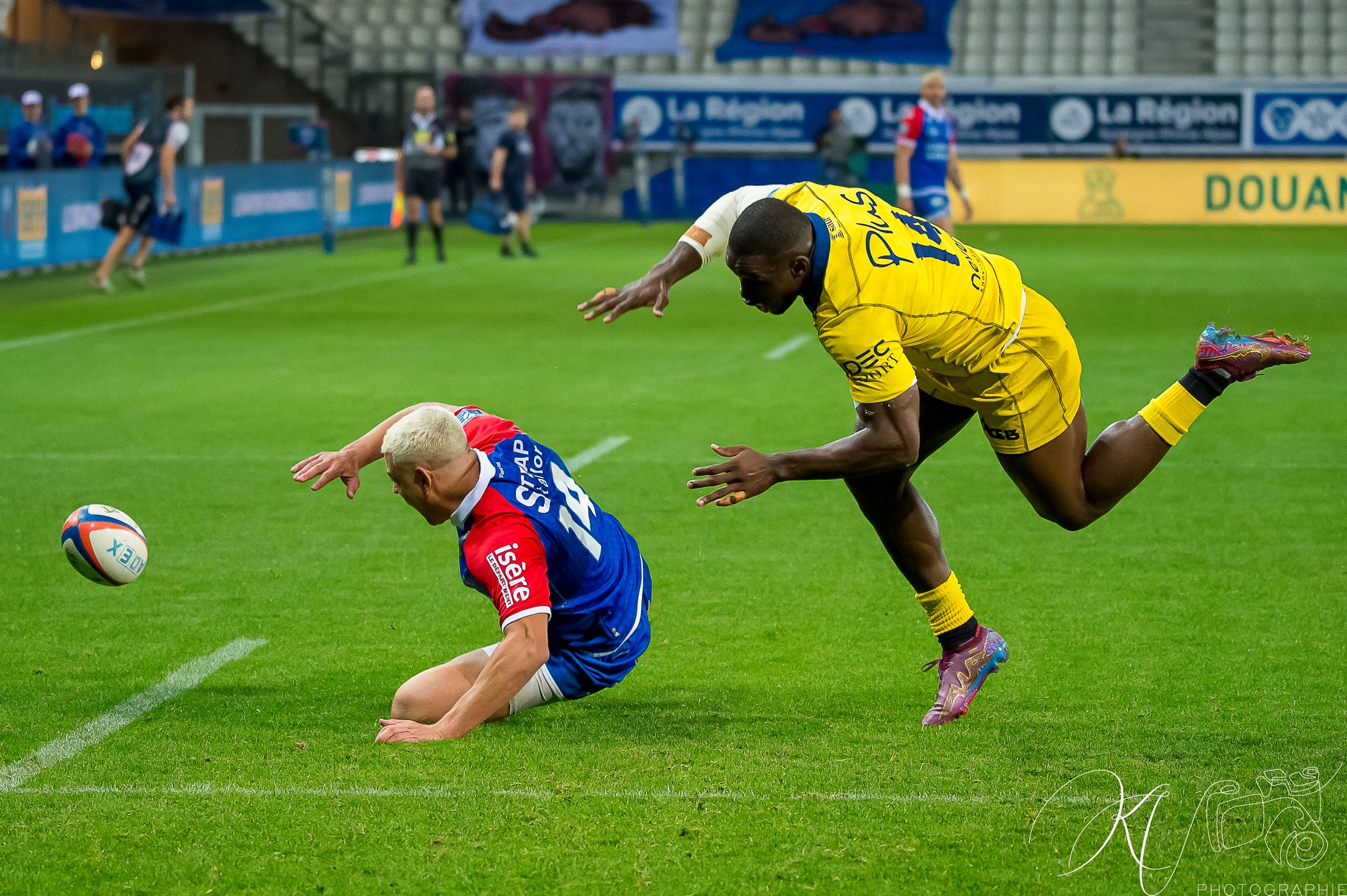  FC Grenoble Rugby - USON Nevers - Rugby - FC GRENOBLE RUGBY (19) VS USON NEVERS (18) - 2022 (#FCGvsUSONm22022) Photo by: Karine Valentin | Siuxy Sports 2022-10-27