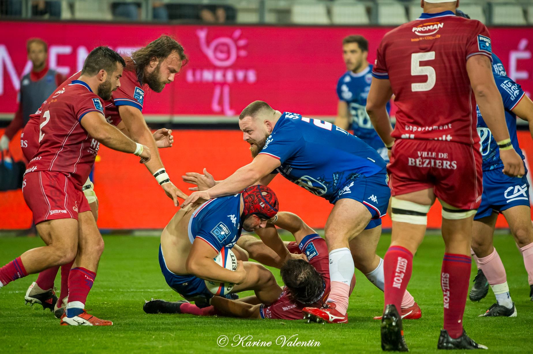  FC Grenoble Rugby - AS Béziers Hérault - Rugby - FC Grenoble Rugby vs. AS Béziers Hérault (#FCGvsASBHoct2021) Photo by: Karine Valentin | Siuxy Sports 2021-10-15