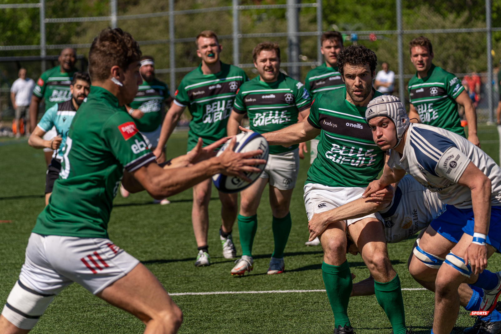 Parc Olympique (28) vs (5) Montreal Irish - Sr Parc Olympique Rugby AUCEIL, Clément - BOURRE, Ronan - GIGNAC, Frédérick - Rugby 2022/May/14 #PARCOvMIRC2022R1sr Parc Olympique (28) vs (5) Montreal Irish - Sr Parc Olympique Rugby AUCEIL, Clément - BOURRE, Ronan - GIGNAC, Frédérick - Rugby 2022/May/14 #PARCOvMIRC2022R1sr
