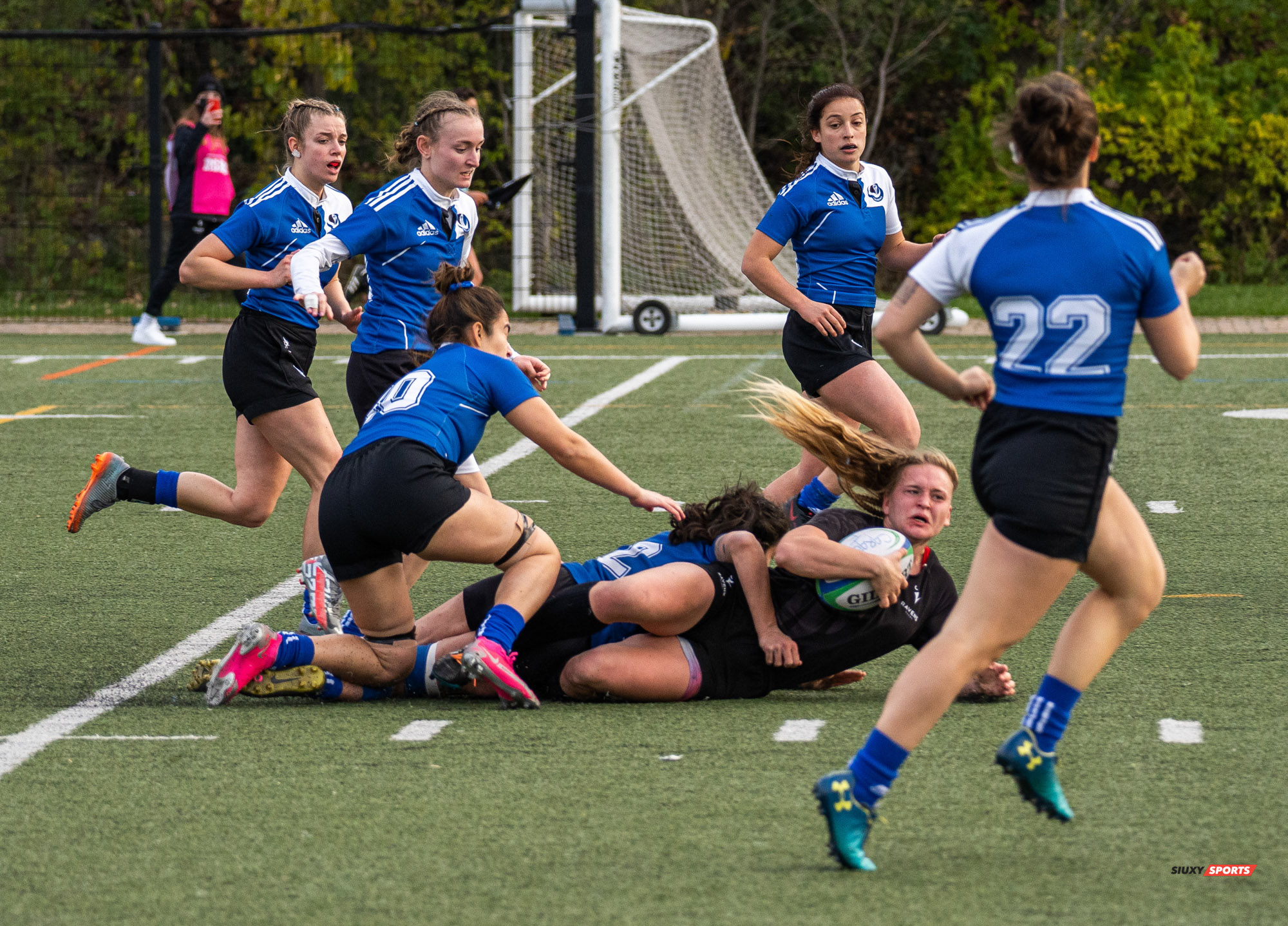  Université de Montréal - Université Carleton - Rugby -  (#3UdeMvsCarletonF) Photo by:  | Siuxy Sports 2021-11-07