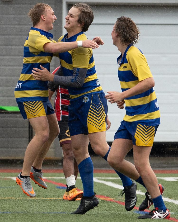 Jaxon ALEXANDER - Connor BAGSHAW -  College John Abbott - Cégep Vanier - Rugby - RSEQ RUGBY Masc - JOHN ABBOTT COLLEGE (55) VS (0) Vanier College (#RSEQRugbyMJACvVan2022ReelA) Photo by: Tarek Azizi | Siuxy Sports 2022-09-18