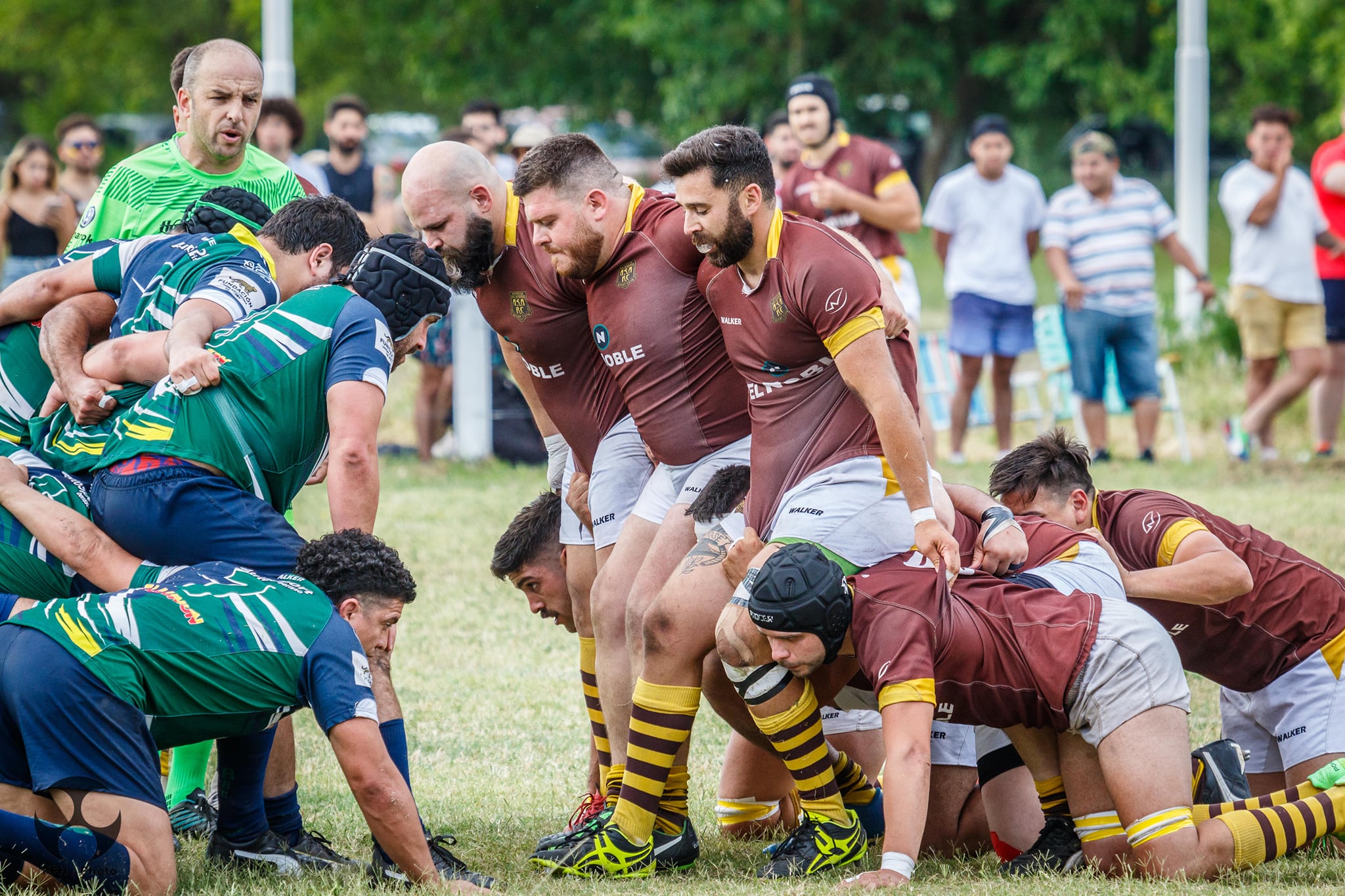 Franco GALLIANO - Oscar MOYANO -  Atlético San Andrés Rugby Club - Berisso Rugby Club - Rugby - Atlético San Andrés Vs Berisso - URBA - Primera - Ascenso a Tercera (#ASARCvsBerisso2021Primera) Photo by: Alan Roy Bahamonde | Siuxy Sports 2021-11-27