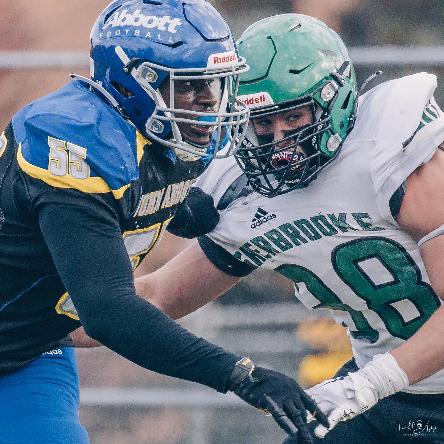  College John Abbott - Université de Sherbrooke - American football - RSEQ - Football D2 - Abbott (35) vs (6) Sherbrooke (#RSEQFJACSHB2022A) Photo by: Tarek Azizi | Siuxy Sports 2022-10-15