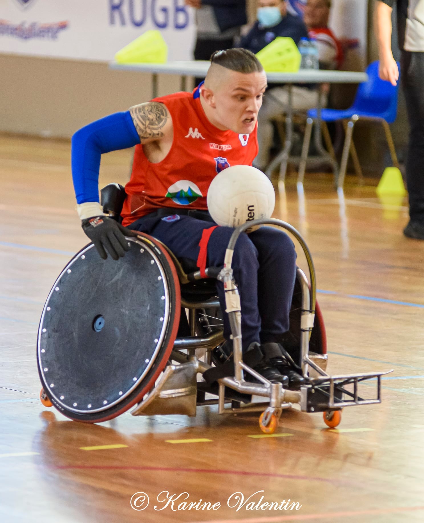  FC Grenoble Rugby -  - Wheelchair rugby -  (#QuadRugbyGrenBourg2021Nov) Photo by: Karine Valentin | Siuxy Sports 2021-11-20