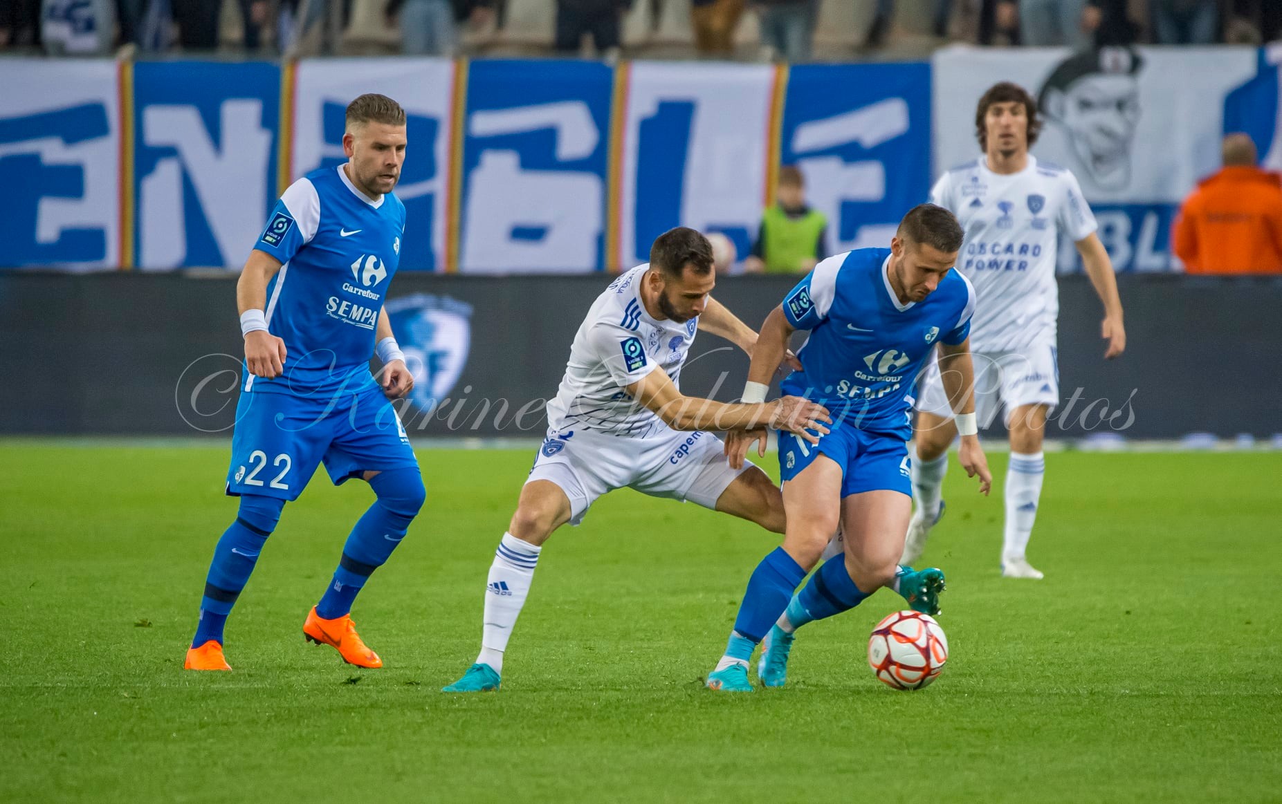  Grenoble Foot 38 - SC Bastia - Soccer - Grenoble Foot 38 (1) vs SC Bastia (1) (#GF38vsSCB2022) Photo by: Karine Valentin | Siuxy Sports 2022-03-19