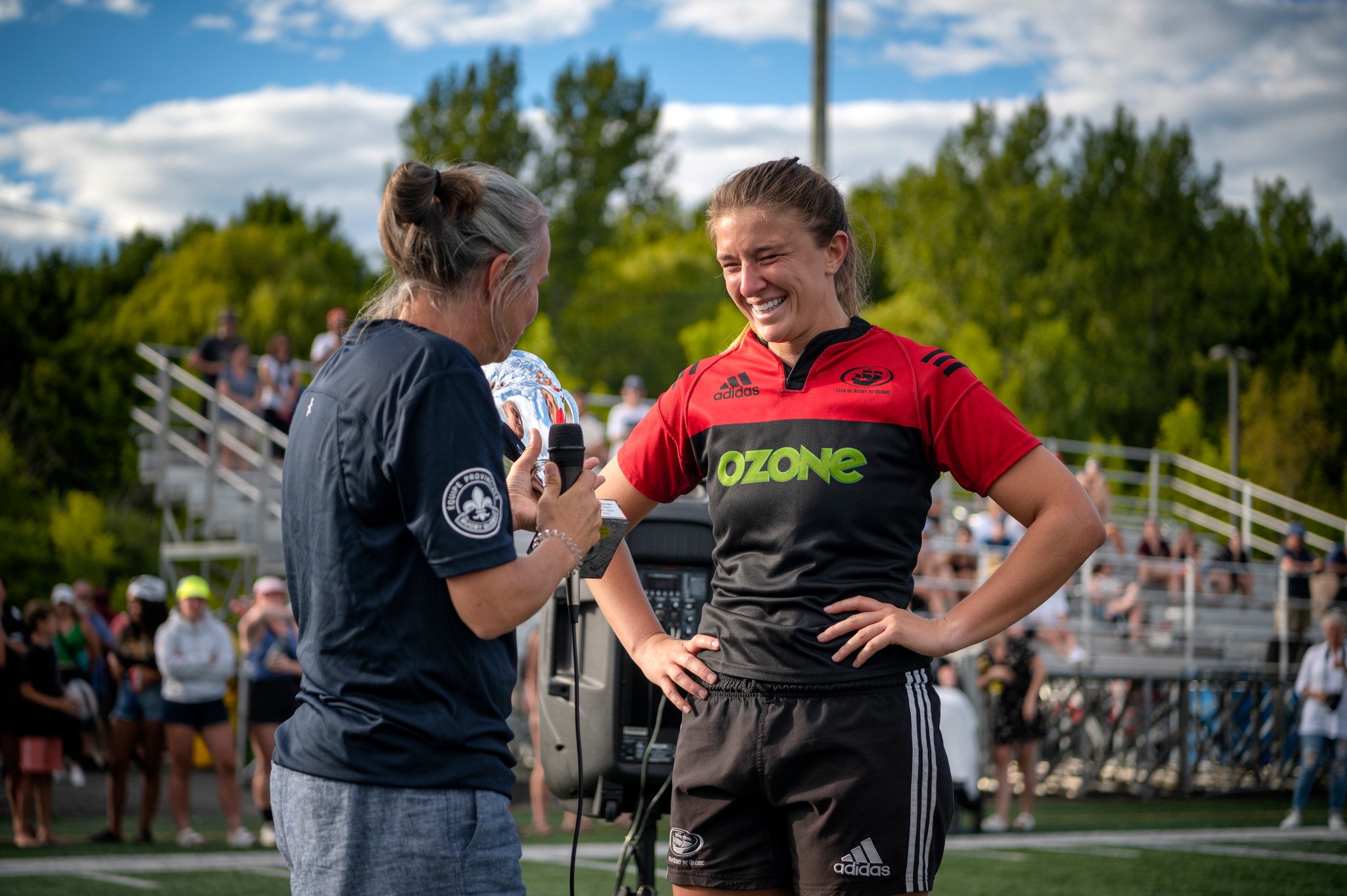 Jocelyn BARRIEAU -  Club de Rugby de Québec - Sainte-Anne-de-Bellevue RFC - Rugby - Finale Super Ligue (F) - Club de Rugby de Québec (50) vs. (0) Sainte Anne de Bellevue RFC (#RugbyQC2022FinalFSL) Photo by: Simon Duquette | Siuxy Sports 2022-08-13