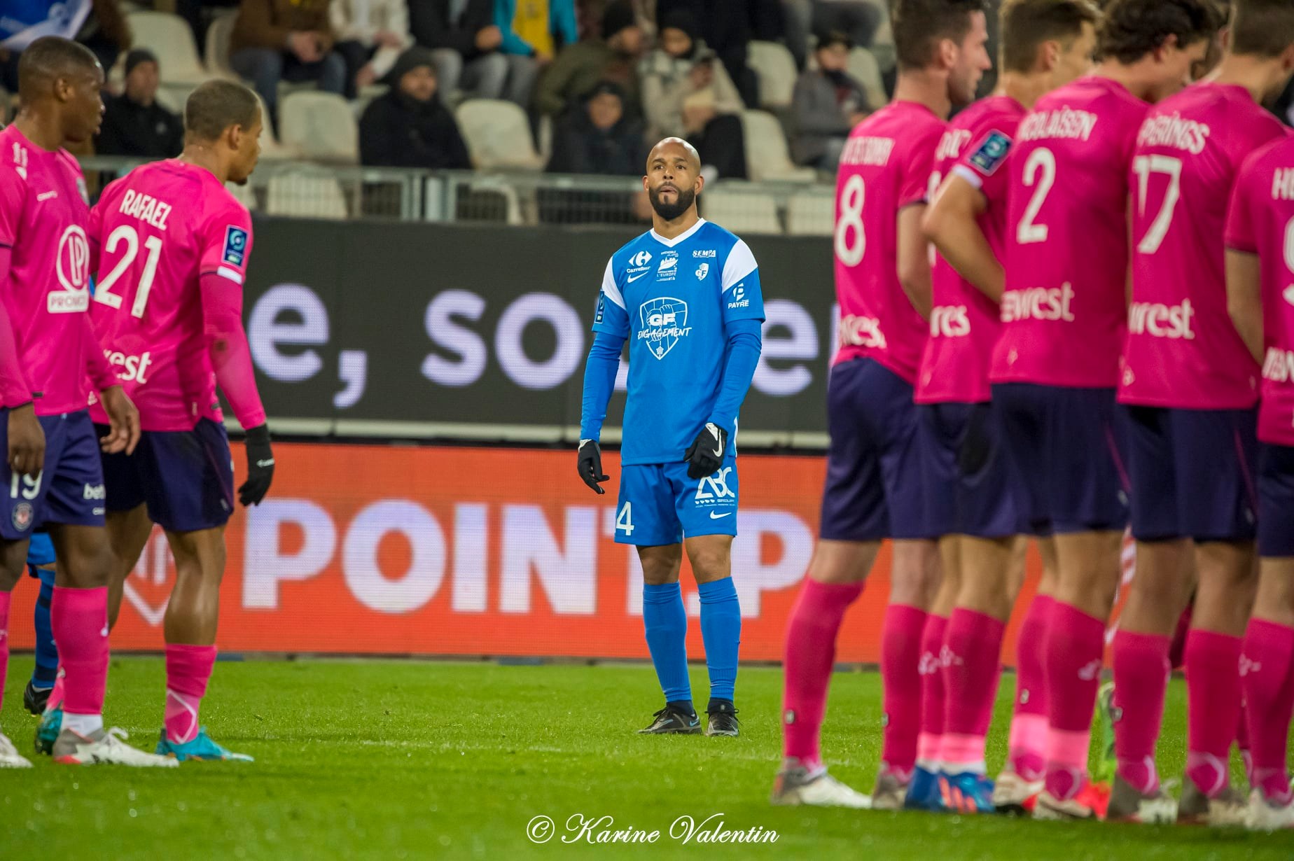 Loic NESTOR -  Grenoble Foot 38 - Toulouse FC - Soccer - Grenoble Foot 38 (0) vs (2) Toulouse FC (#GF38vsTFC2022) Photo by: Karine Valentin | Siuxy Sports 2022-02-28