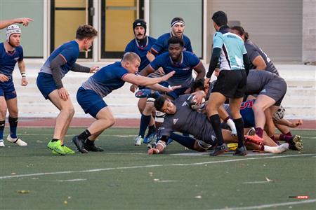 Bosco Tindame - Rugby - RSEQ - Rugby Masc - ETS (22) vs (41) Ottawa U. - Reel A1 - 1st half - Université ETS - Université Ottawa